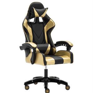 Silla de <span class=keywords><strong>carreras</strong></span> de deportes electrónicos sencilla <span class=keywords><strong>y</strong></span> moderna, riñonera de masaje, silla de ordenador de oficina sedentaria reclinable, juego giratorio de ingeniería de Metal - Product Image 3