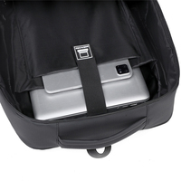 Tas Ransel Kapasitas Besar Baru untuk Pria, Tas Laptop Bisnis Multifungsi dengan Port Pengisian Daya USB