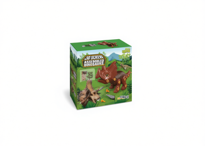 DinoToys Kit de Modèles de Dinosaures 3D à Assembler par Vis 9169-51 Jouet en Plastique DIY pour Enfants de 8 à 13 Ans Puzzle Articulé avec 51 Pièces - Product Image 1