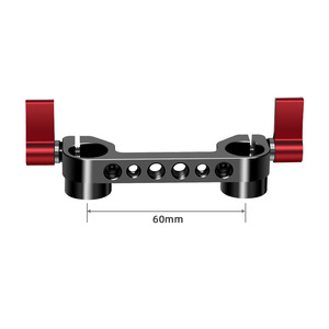 Aluminum Alloy <b>Clamp</b> Mount 60mm <b>Quick</b> <b>Release</b> Camera Rig Accessory for DSLR Cage - Product Image 1