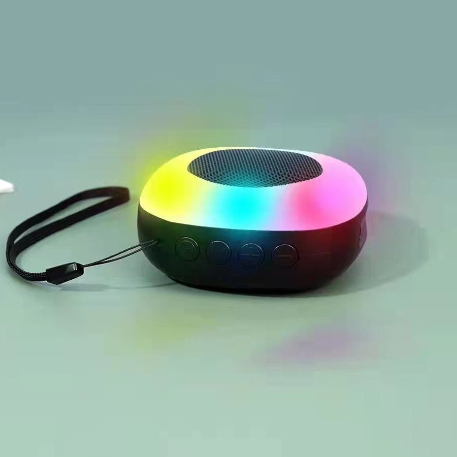 Цветная (rgb свет usb музыкальный плеер стволовых плеер цифрового водонепроницаемого плеера Новый мини портативный динамик bt-вкладыши беспроводные стер