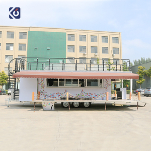 CAMPTRL Food Truck Mobile Completamente Attrezzato, Rimorchio per Fast Food con Cucina Completa, Produttore di Veicoli per Pizza e Tacos - Product Image 2