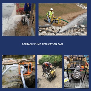 KDP KGP 3 Inch High Self Priming Portable Water Pump OEM for Agricultural Irrigation - Product Image 4