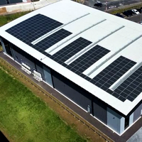 Edificio de Estructura Metálica Integrada con Paneles Solares Personalizado para Almacenes de Logística y Centros de Distribución