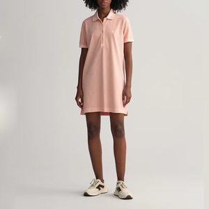 Abito da <span class=keywords><strong>donna</strong></span> <span class=keywords><strong>POLO</strong></span> attillato in maglia stile sportivo di alta qualità - Product Image 2