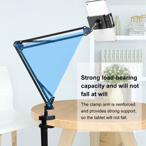 <span class=keywords><strong>Support</strong></span> de bureau <span class=keywords><strong>articulé</strong></span> en métal PULUZ pour diffusion en direct, avec pince pour tablette jusqu'à 11 pouces - Product Image 2
