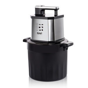 3L Household Stainless Steel Meet Grinder Machine Yam Pounder Food Processor Electric Food Chopper Removable and Rinsed - Product Image 3