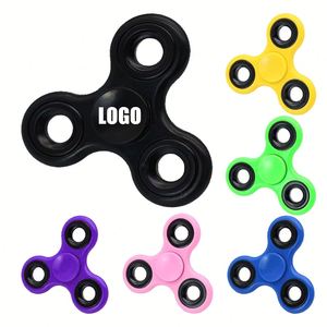 Wholesale Customized <b>Fidget</b> Spinner Stress Relief Toy Promotional Small Gift Advertising With Custom Logo - Product Image 1