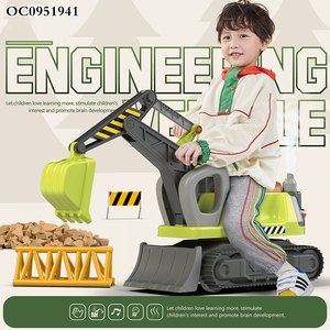 Excavadora Eléctrica de Juguete, Modelo de Ingeniería Mecánica <span class=keywords><strong>para</strong></span> Niños de 3 a 5 Años, con Luces, Sonido y Función de Pulverización de Agua - Product Image 2