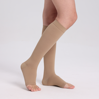 Bas de compression pour les voyages en avion, la grossesse, le travail, les varices, bas de compression grande taille 20-30 mmHg 3XL et 4XL pour hommes et femmes