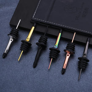 Accessoire Barware Aérateur <span class=keywords><strong>de</strong></span> <span class=keywords><strong>vin</strong></span> en acier inoxydable Verseur <span class=keywords><strong>Bouchon</strong></span> <span class=keywords><strong>de</strong></span> bec <span class=keywords><strong>de</strong></span> bouteille <span class=keywords><strong>de</strong></span> <span class=keywords><strong>vin</strong></span> avec <span class=keywords><strong>bouchon</strong></span> scellé - Product Image 3