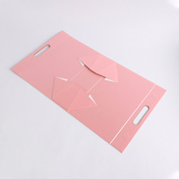 Caja Magnética Plegable Triangular, Cajas de Cartón Rígido con Asa, Papel de 2 mm de Grosor, Embalaje Personalizado con Logotipo Propio para Envío Portátil