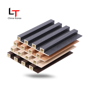 Pannello Murale WPC di Lunga Durata, Composito <span class=keywords><strong>Legno</strong></span>-Plastica, Tubo Quadrato <span class=keywords><strong>per</strong></span> Decorazioni Interne, Listello Cavo in <span class=keywords><strong>Legno</strong></span> - Product Image 4