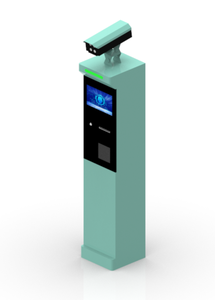 Nhập Cảnh/Xuất cảnh bãi đậu xe rào cản hệ thống cổng thông minh LPR + Vé + Thẻ tất cả trong một hệ thống đỗ xe phần cứng nhận ra - Product Image 6