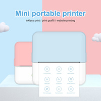 Mini imprimante thermique de poche fabrication stock BT Connect bricolage Date autocollant étiquette Machine 57mm AI Photo imprimante