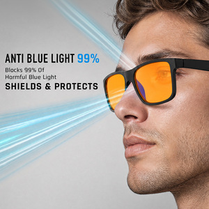 <span class=keywords><strong>Gafas</strong></span> con Lentes Rojo Anaranjado con <span class=keywords><strong>Filtro</strong></span> <span class=keywords><strong>de</strong></span> <span class=keywords><strong>Luz</strong></span> <span class=keywords><strong>Azul</strong></span> XY2001 <span class=keywords><strong>para</strong></span> Gamers y Usuarios <span class=keywords><strong>de</strong></span> Computadora - Product Image 2