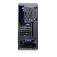 Casing PC SAMA Laris Manis Panel Depan Kaca Kipas Pendingin Komputer Casing Gaming