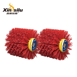 Tambour abrasif en fil de nylon |   Tête de <span class=keywords><strong>brosse</strong></span> en sisal pour ébavurage du bois, tambour de ponçage et de polissage pour la restauration des graines de bois - Product Image 5