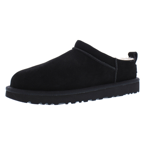 Ugg Classic Micro Boot Suede <b>Women</b> <b>Black</b> <b>Slip</b> <b>On</b> Winter <b>Shoe</b> - Product Image 1