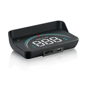 LR AUTO Promocional Ventas al por mayor Auto Parts OBD2 Velocímetro Car HUD Display Head UP Universal 3,5 pulgadas M8 Car HUD