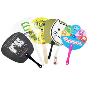 مبيع بالجملة مروحة يدوية صغيرة من البلاستيك s PP هدية مجانية 23 - Product Image 6