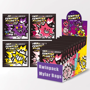 Bộ hộp túi Mylar cắt khuôn hình bánh quy, kẹo dẻo ăn được, kẹo nổ, kẹo ngọt, đồ ăn đóng hộp dành cho thú cưng - Product Image 2