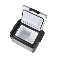 En stock UE, réfrigérateur de voiture portable 12/24V DC, compresseur à refroidissement rapide, batterie non incluse