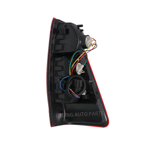 Geling Chất lượng cao phụ tùng ô tô Bộ <span class=keywords><strong>d</strong></span>ụng cụ cơ thể phụ kiện tối màu đen đỏ phía sau ánh sáng đuôi đèn hậu đèn hậu cho Isuzu Dmax 2008 2002-2011 - Product Image 2