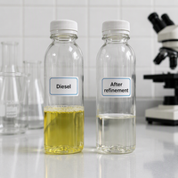 NOUVELLE Usine de Désulfuration Ultrasonique Diesel avec Extraction par Oxydation et Récupération de Solvants pour un Huile Combustible à Faible Teneur en Soufre Plus Propre
