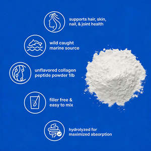 OEM Marine Collagen Peptides <strong>Powder</strong> 12g Per Serving, Supports Skin Hair Nails Bones Joints Wild Caught Hydrolyzed for Absorption - Product Image 4