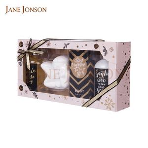 Kit d'hôtel Lotion de sel pour savon, boîte cadeau de <span class=keywords><strong>bain</strong></span> en forme d'ange, soins du corps - Product Image 2