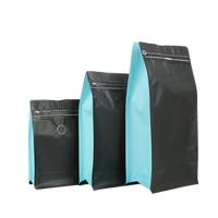 Sac à soufflets latéraux personnalisable, design unique, pour emballage de grains de café, aliments pour animaux, chewing-gum, sushi, lait, gelée, résistant à l'humidité et robuste