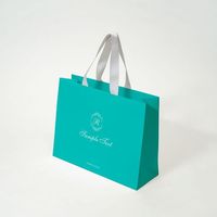 Bolsas de Papel Personalizadas para Compras, Bolsas de Papel de Lujo Verdes Personalizadas