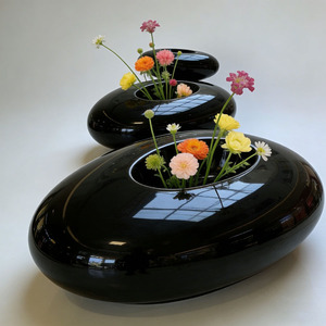 B59 Fauteuil pot de fleurs polygonal, mobilier irrégulier pour parcs, places publiques et espaces communautaires, aménagement paysager de jardin, grand bac à fleurs, bassin pour arbres, avec vase - Product Image 5