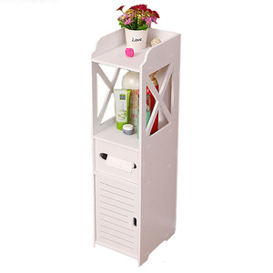 Giá Đỡ Vòi Hoa Sen Đứng Lưu Trữ Đồ Nội Thất Phòng Tắm Tủ Bên Nhà Vệ Sinh Không Thấm Nước Tủ Bên Phòng Tắm Kệ Lưu Trữ - Product Image 2