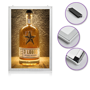 Chất lượng cao cực kỳ rõ ràng hiện đại Ultra <span class=keywords><strong>Slim</strong></span> hộp Đèn cho ngoài trời hoặc trong nhà quảng cáo hiển thị - Product Image 6