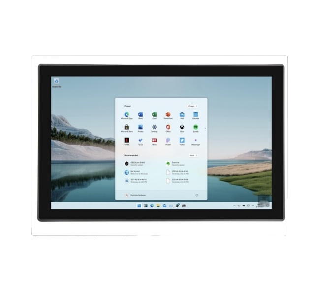 New 15.6 Inch IP65 Rated Industrial Touchscreen Monitor 10-Point Capacitive Touchscreen USB DVI HD Interface for Business Rohs