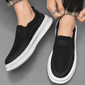 Pointures 39-44, Noir, Conception monobloc pour plus de commodité, <span class=keywords><strong>Chaussures</strong></span> de skate décontractées rétro souples pour le printemps, l'été et l'automne - Product Image 4