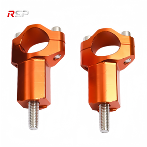 Morsetto <span class=keywords><strong>Manubrio</strong></span> RSP in Lega di Alluminio Stile Lungo 29mm, Kit Universale per <span class=keywords><strong>Moto</strong></span> - Product Image 6