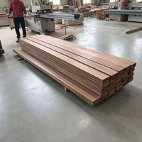 Planches de terrasse WPC co-extrudées carrées à grain lisse, anti-rayures, à emboîtement, pour extérieur, résistantes à l'humidité et antidérapantes