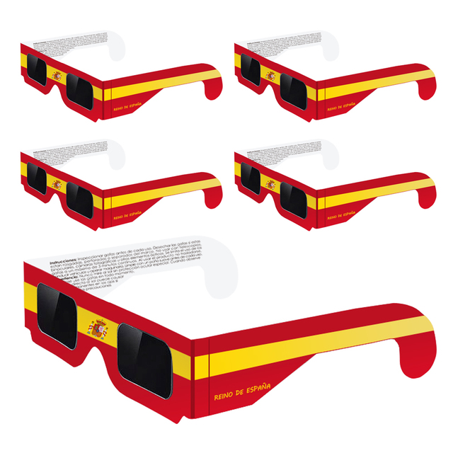 2026 CE & ISO Certified Eclipse Glasses Solar Eclipse Viewing Filter Shades Solar Eclipse Glasses Solar