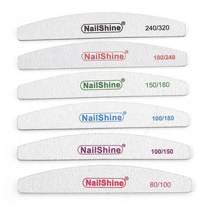 Lime per unghie professionali 80/100/150/180/240/320 con grana colorata riutilizzabile di alta qualità per Manicure Zebra con Logo - Product Image 3