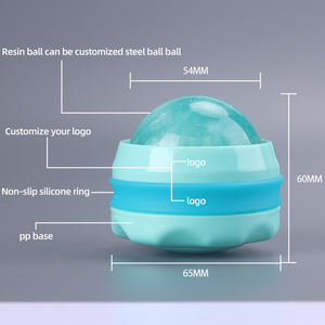 Logo Kustom Bola Pijat Pemulihan Jaringan Dalam Resin Tangan Punggung Wajah Pemijat Kaki Bola Rol - Product Image 2