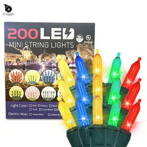 Ul/Csa Gecertificeerd C3 M5 Lichtslingers Commercieel Koppelbaar Licht Led Mini Waterdichte Kerstverlichting