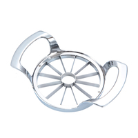 Zware professionele appelknipper van zinklegering, appelboor en -slicer met 8/12 messen van roestvrij staal, voor gebruik in de keuken