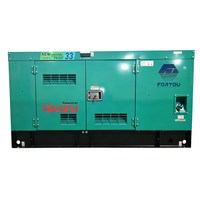 Générateur diesel silencieux Smartgen 50 kVA avec moteur ISUZU pour événements extérieurs, alimentation temporaire et télécommunications à distance