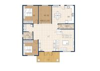 Villa en structure acier préfabriquée de style européen