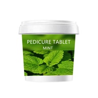 Usine en gros directement parfums forts pied spa tablette dissoudre rapidement dans l'eau manucure pédicure pétillant tremper comprimés