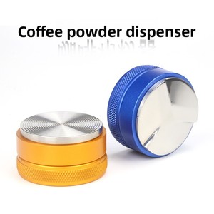 เครื่องกดผงกาแฟแบบแรงโน้มถ่วง 3 ใบพัด ฐานแบน ปรับความสูงได้ ทำจากสแตนเลส ขนาด 58 มม. สไตล์อิตาลี - Product Image 4