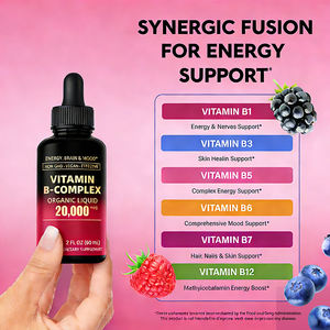 Gotas de Vitamina <span class=keywords><strong>B</strong></span> Compuesta OEM/ODM con Ocho Vitaminas <span class=keywords><strong>B</strong></span> Esenciales para Apoyar el Metabolismo Energético y el Sistema Nervioso - Product Image 4